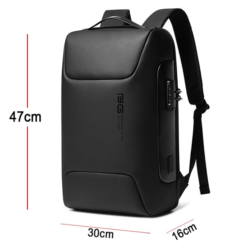 Antifurto - Mochila Executiva Impermeável Notebook 15.6" BG7216 Porte Masculino 16