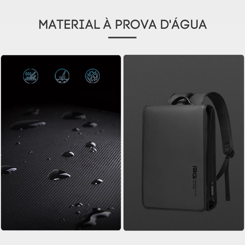 Mochila Executiva Impermeável Notebook 14" BG7252 Porte Masculino 11