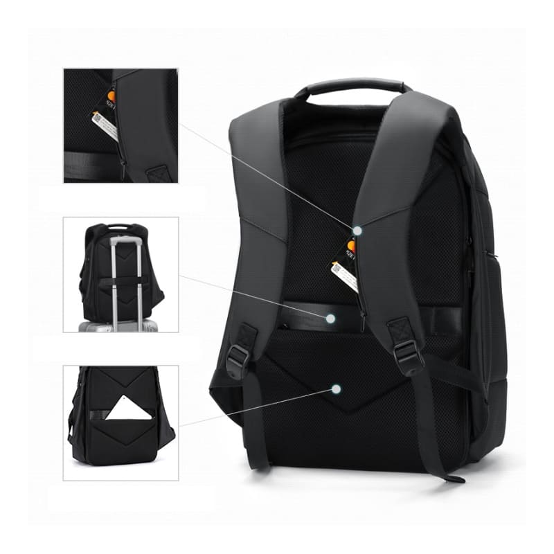 Mochila de Viagem Executiva Expansiva FR5013 Porte Masculino 7