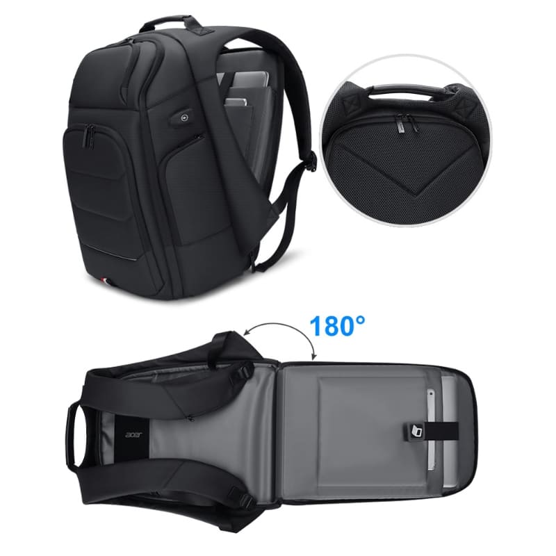 Mochila de Viagem Executiva Expansiva FR5013 Porte Masculino 10